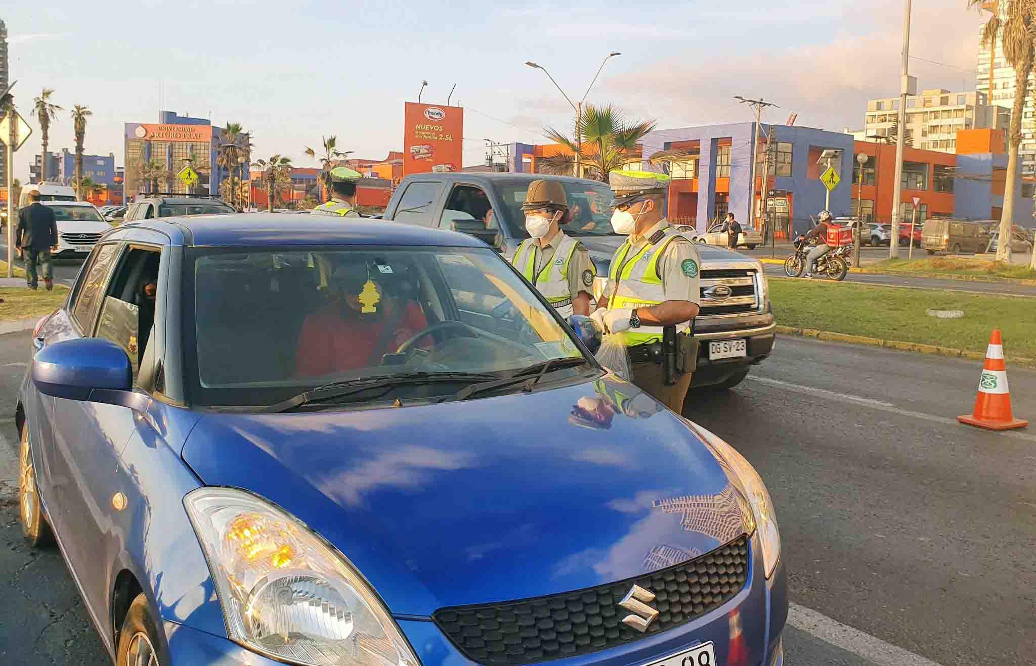 Comienza nuevamente la restricción vehicular en Iquique