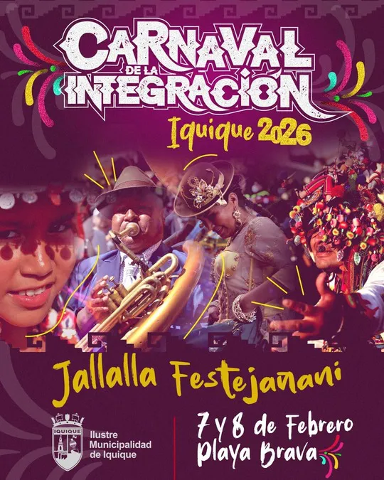 XVII_Carnaval_de_integración_jallalla_festejañani_iquique_2026
